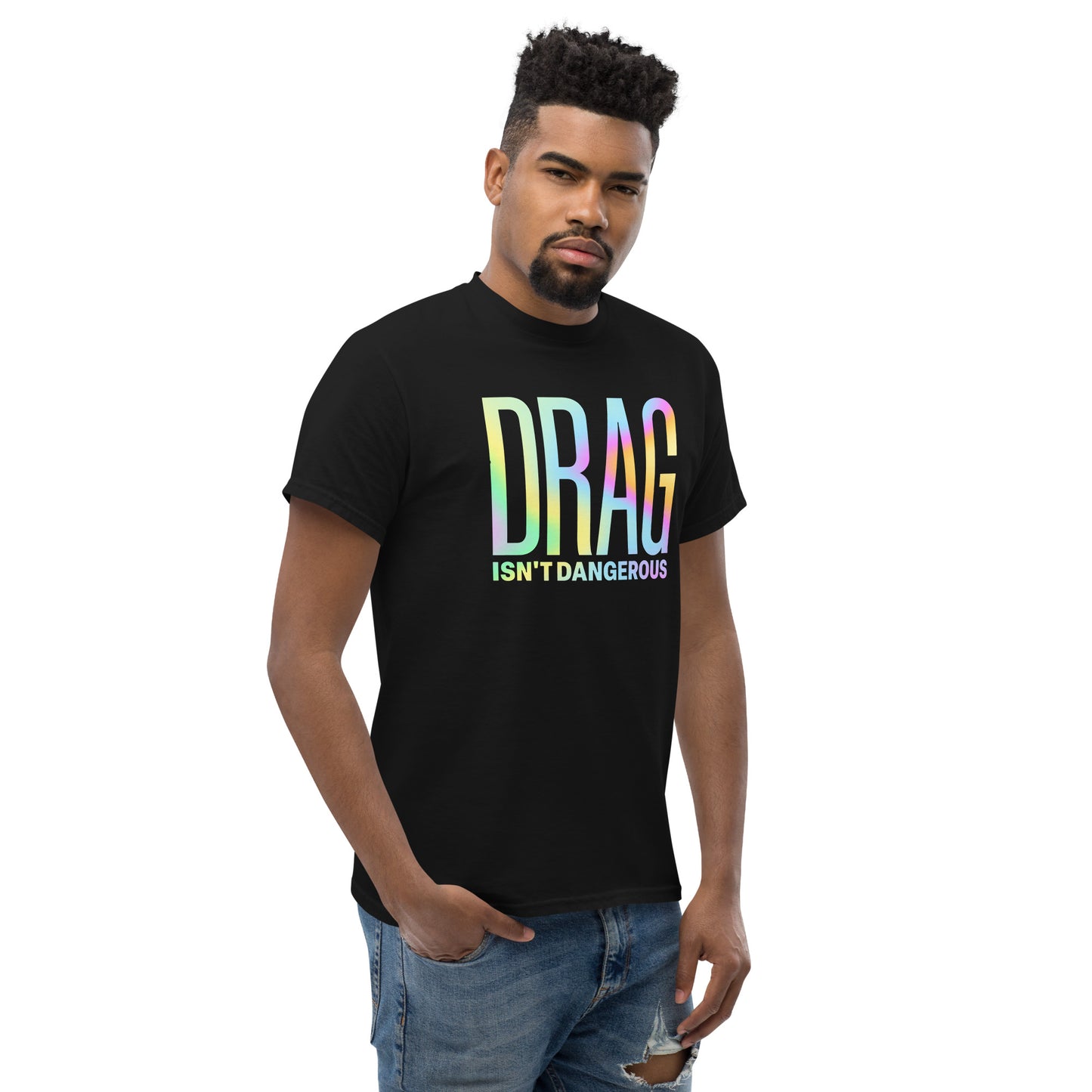 Drag Isn't Dangerous Gradient Tee